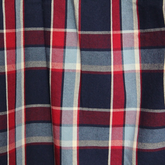 J Crew Men Heavyweight Flannel Plaid Shirt New Button Front Medium - Picture 8 of 8